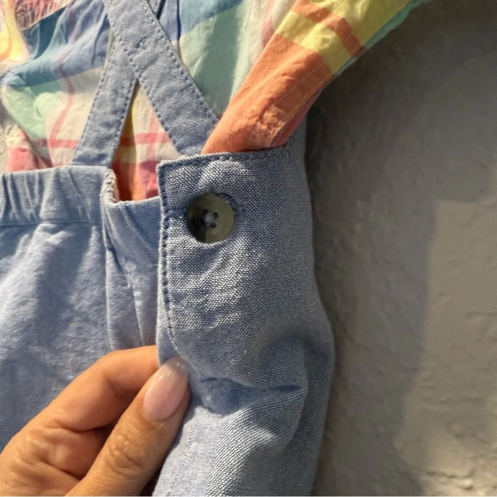 NWT Tommy Bahama‎ Boys Overall Shorts Size 6-9 mos